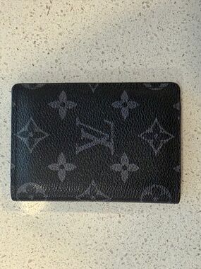 Louis Vuitton Black Monogram Eclipse Cardholder